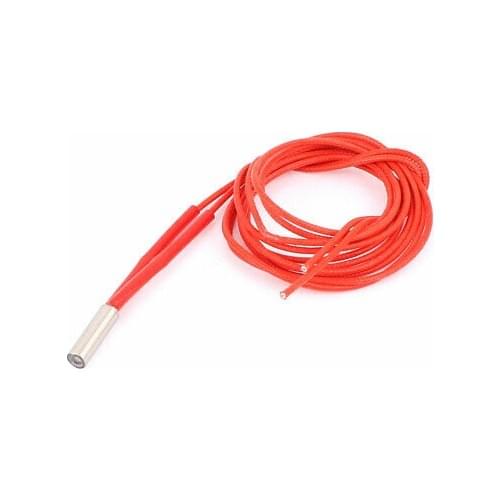 AC 12V 30W 6x20mm Single Head Stainless Steel Cartridge Heater for 3D Print