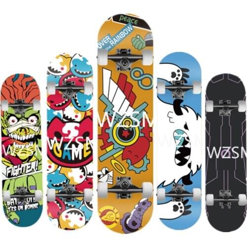Animation SK infinite skateboard with a beginner skateboard 43cm long shinee double also sk8 with a big skateboard