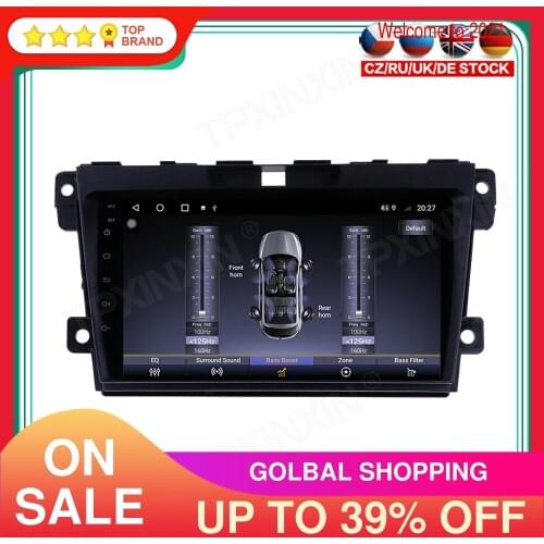 For Mazda CX-7 2008-2014 128GB Android 10.0 Car Multimedia Player GPS Navigation Head Unit Auto Radio Audio Stereo Tape Recorder
