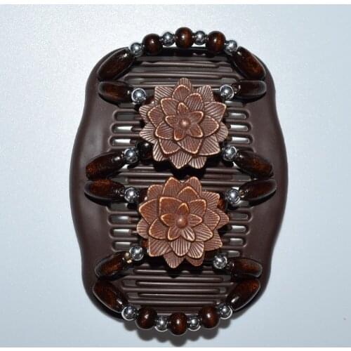 Double flower new fashion beautiful Magic butterfly Comb 20 pcs/lot