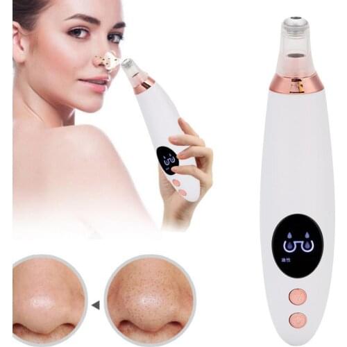 Electric Blackhead Remover Vacuum Suction Acne Extractor Facial Pore Cleanser Remove Blackheads Pore Cleaning Remove The Oil