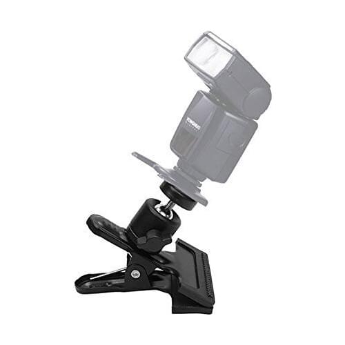 Multi-function Spring Clamp Clip Holder Mount with Ball Head w/ Standard 1/4" Sc