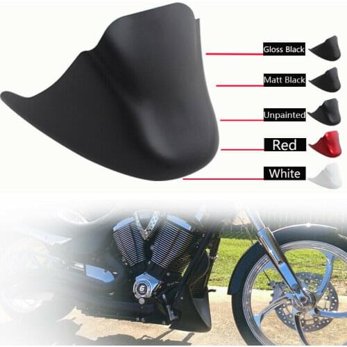 Motorcycle Front Bottom Spoiler Mudguard Air Dam Chin Fairing Trim Fit For Harley Davidson Sportster XL 883 XL 1200 2004-2014