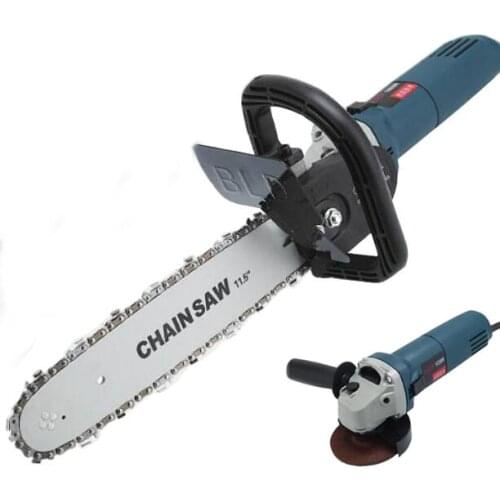 Portable cutting machine modification household electric woodworking chainsaw logging portable chain saw woodMill chain saw mod