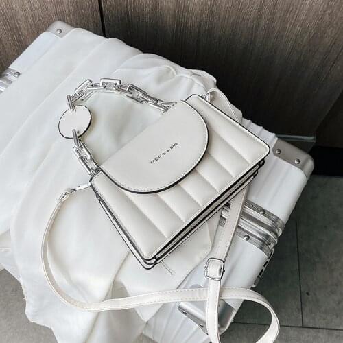 Luxury Women Handbag Designer Chain Crossbody Casual Shoulder Satchel Messenger Bags Leather Fashion