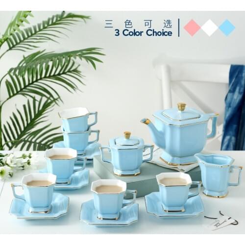 Handmade nordic coffee cup high quality ceramic luxury gold rim spoon set eco friendly coffee cup xicara Kitchen Drinkware DB60B