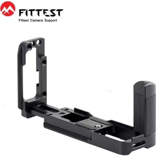 FITTEST LB-XE4 Custom L Bracket Vertical Shoot Quick Release L Plate Holder for Fujifilm XE4 Camera Body Compatiable all metal