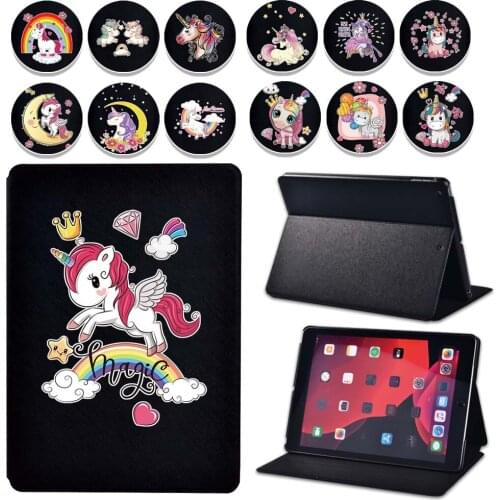 Foldable Case for Apple Ipad 8 2020 8th Generation Anti-fall Full Protection Leather Tablet Case + Pen