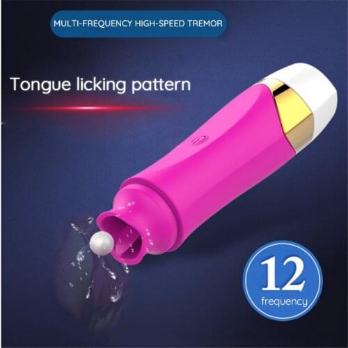 Vibrator Sex Toys for Woman Pussy Licking Oral Tongue G-spot Clitoris Stimulator Massager Female Silicone Vibrator Adult Toys
