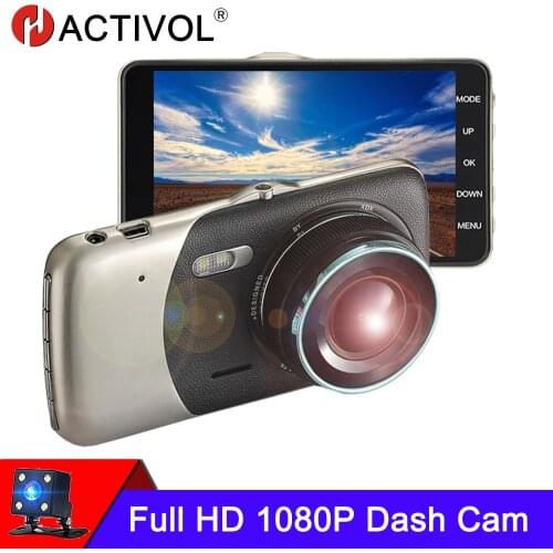 Dash Cam 4 Inch dashcam Car DVR Recorder Full HD 1080P Car Video Recorder Dashcam Dash Camera Record car camera recorder