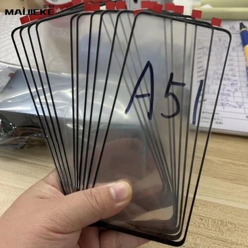 Screen Front Outer Glass Lens Replacement For Samsung Galaxy A51 A71 A50 A60 A70 A80 A90 A40 A20 A30 LCD Touch panel Glass+Tools