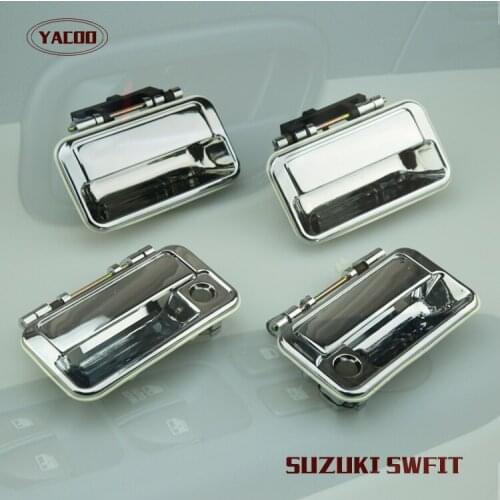 4PCS A CAR SET EXTERIOR DOOR HANDLE FOR SUZUKI SWIFT (METAL HANDLE PARTS)