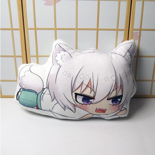 Anime Kamisama Hajimemashita Tomoe Cosplay Short Plush Doll Throw Pillow Stuffed Cushion Two Side Home Decor Holiday Gifts Toy