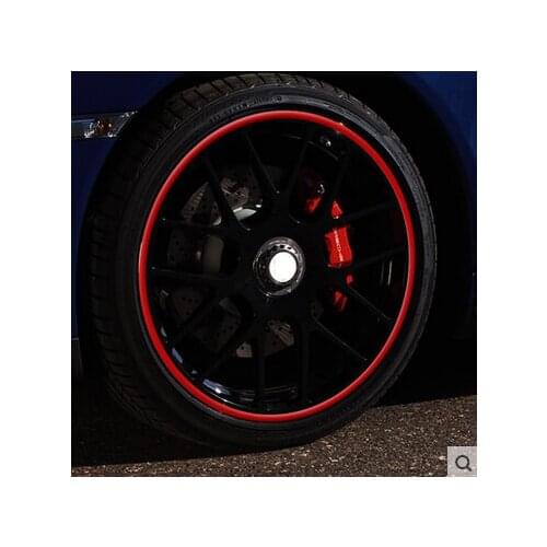 Car-Styling Wheel Hub Rim Protection Sticker For Chevrolet Cruze Captiva Matiz TRAX Aveo Sonic Lova Sail