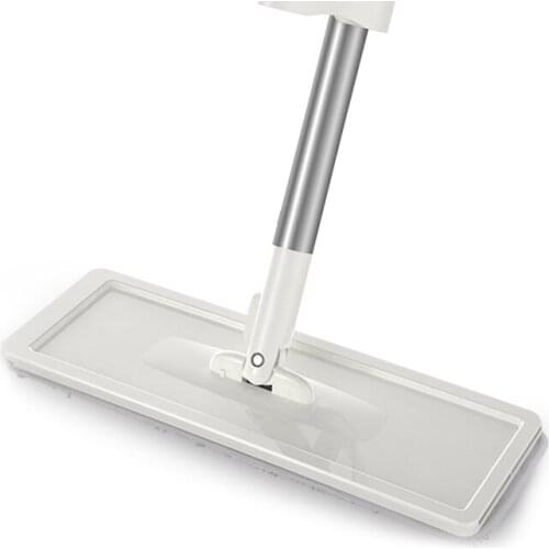 Touchless Flat Mop Microfiber Dust Head Pads Kitchen Floor Polisher Mop Tile Tools Schoonmaak Artikelen Cleaning Tools DE50TB