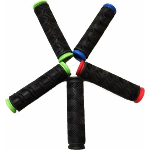 Mountain Bike rubber grip cover Folding Road Bike Stroller Dead Fly Bicycle Water Pattern Grip Cover Two-color Grip Cover
