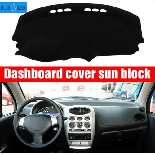 For Chery QQ A1 QQ3 QQ6 Sweet IQ MVM110 A1 08-11 Dashboard Cover Sun Shade Dash Mat Pad Carpet Car Stickers Interior Accessories