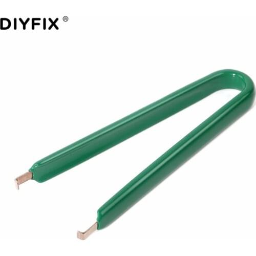 DIYFIX U Type IC Chip Protection Pliers Stainless Steel Clip IC Extractor Removal ROM Extraction Tool