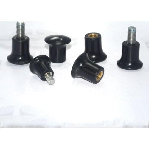 Mushroom Knob with External Thread