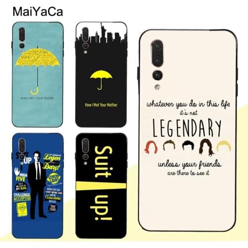 MaiYaCa How I Met Your Mother Case For Huawei P30 Pro P40 P10 P20 Lite Mate 20 30 10 Lite P Smart 2019 Z
