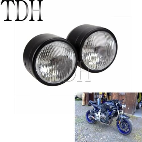 Motorcycle Twin Headlight Double Dual Front Lamp For 200 EXC 530 EXC-R Kawasaki KLX450 KLX250 Honda XR230 XR250 CRF150