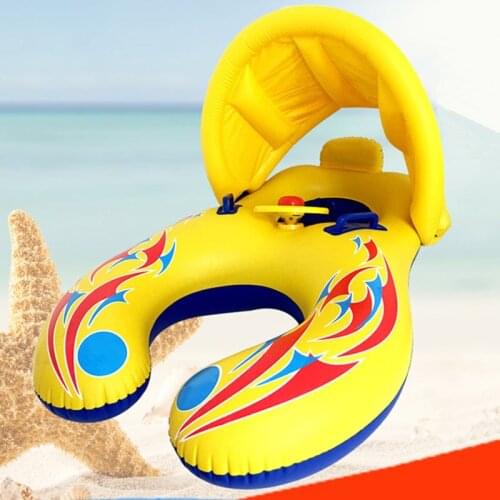 Inflatable Swimming Pool Rings Child Kids Baby Mother Safety Swim Pool Ring Children Water Play Games Seat Float Boat Summer