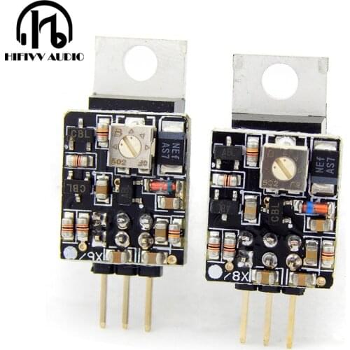 Upgrade LM78XX LM79XX LM317 LM337 Discrete Linear Regulated Voltage Adjustable Upgrade for amplifier decoder Circuit