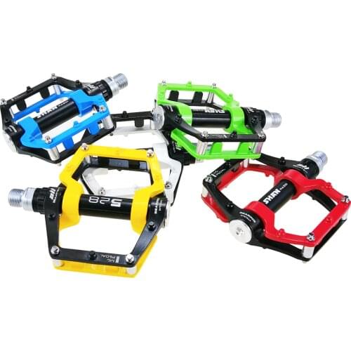 Mountain bike Pedals Magnesium alloy Non-Slip BMX Sealed Bearing pedal Double Ball Sealed Bearings CNC 9/16"Cycling Accessories