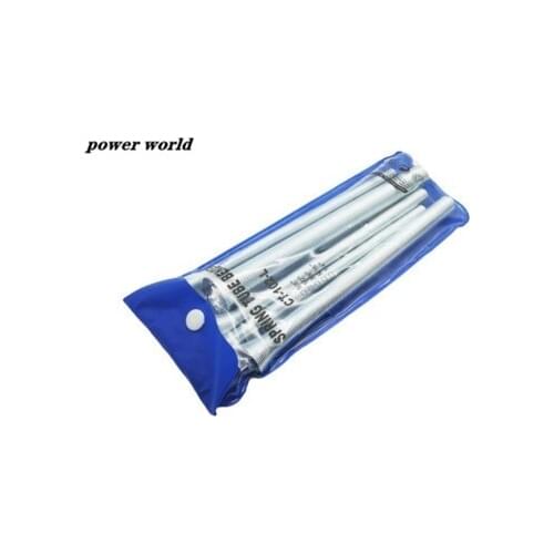 5pcs Spring Tube 210mm Tension Spring Pipe Bender Spring Steel For Copper Aluminium Tube Bending Hand Tool