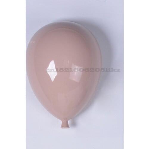 Nordic Multicolor Ceramic Balloon Wall Decoration Warm Living Room Childrens Room Colorful Balloons Wall Hanging