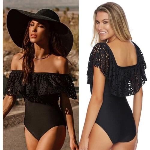 Sexy Womens Bandage Brazilian Swimsuit One Piece Monokini Beach Swimwear Bikini Set