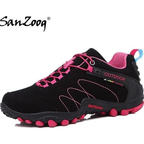 Outdoor Woman Trekking Hiking Shoes Waterproof Senderismo Mujer Rock Climbing Buty Trekingowe Damskie Treking Mountain Trecking
