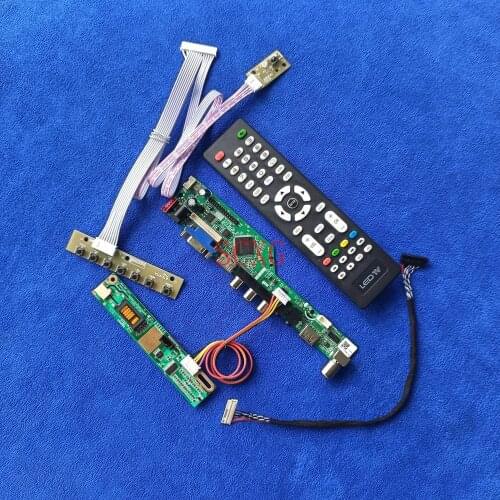LCD drive board Analog For TD141TGCD1/TD141TGCD2/BT141XG01/QD141X1LH12 1CCFL HDMI-compatible VGA AV USB LVDS 30-Pin 1024*768 Kit
