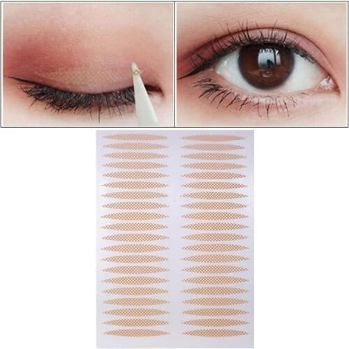 20Pairs/Sheet Invisible Eyelid Sticker Lace Eye Lift Strips Double Eyelid Tape Adhesive Stickers Eye Tape Tools