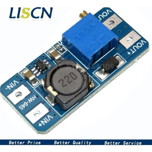 5PCS MT3608 DC-DC Step Up Converter Booster Power Supply Module Boost Step-up Board MAX output 28V 2A