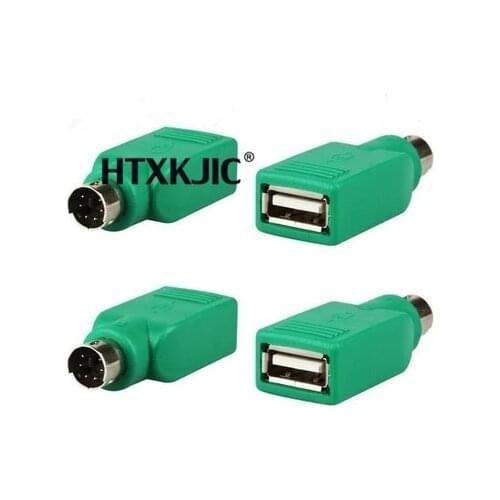 Simplestone 1PCS USB Female to PS2 PS/2 Male Adapter Converter keyboard Mouse Mice 10pcs/lot