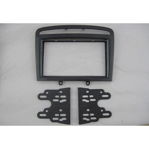 Car Fascias Stereo Radio Panel Audio Navigation Frame Dash Kit For Peugeot 408 2010 2011 2012 2013 2014 2015 2016 2017