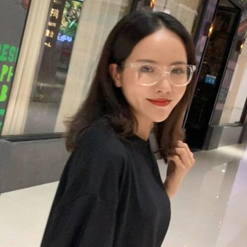 Finished Myopia glasses Transparent White Plastic Frames 2140 Diopters glasses 0 -1 -1.5 -2 -2.5 -3 -3.5 -4 -4.5 -5.0 -5.5 -6.0