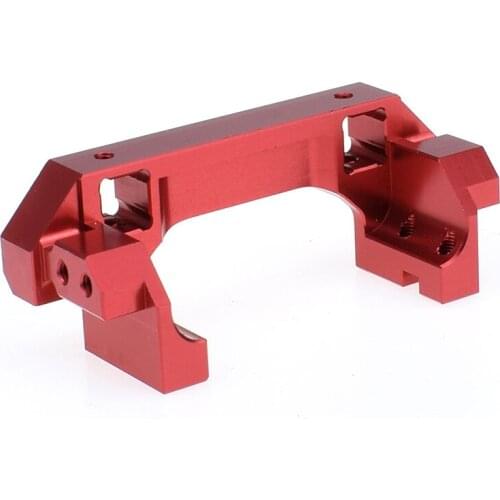 RC Crawler Parts Simulator Climb Steering Gear Front Bracket Metal Aluminum Rear Bumper Mount For Upgrade Parts Bumper