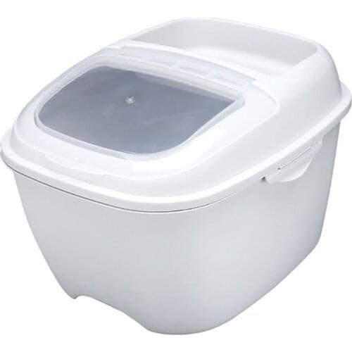 Reusable 10kg Large Capacity Rice Airtight Holder Grain Flour Container Storage Dropship