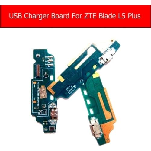 USB Charging Dock Connector Board For ZTE Blade L5 Plus L0510 Charger Jack Port Board Flex Cable Replacement Parts