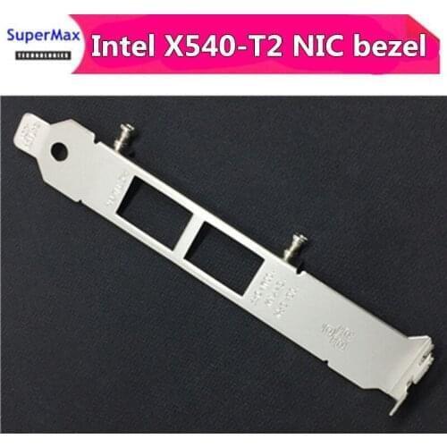 Suitable for Intel x540-T2 PCI-E 10G dual-port 10 Gigabit network card full height chassis baffle 12CM long baffle free shipping