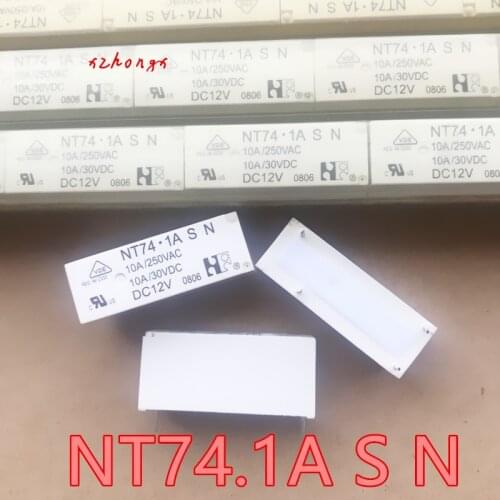 Relay NT74-1A S N DC12V 10A 4 foot HF118F