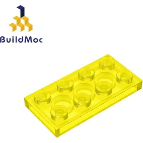 BuildMOC Compatible Assembles Particles 3020 2x4 For Building Blocks Parts DIY LOGO Educational Crea