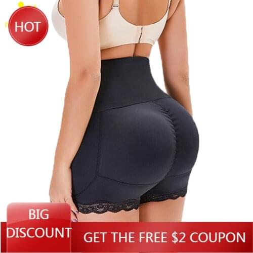 NINGMI Body Shaper Butt Enhancer Women Push Up Butt Lifter Seamless High Waist Shaping Panties Tummy Control Body Shapewear