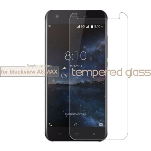 For blackview A8/A8 Max/ A10 Tempered Glass 9H 2.5D high quality Screen Protector Film free white edge liquid