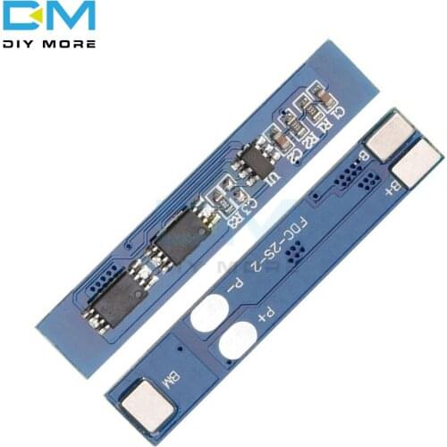 2S 3A 7.4 8.4V 2 Cell Pack Li-ion 18650 Lithium Lipo Battery BMS Board PCB Overcharge Overcurrent Short Circuit Protection