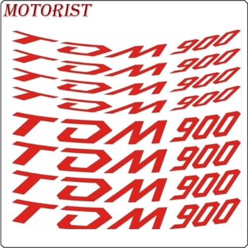 8 X CUSTOM INNER RIM DECALS WHEEL Reflective STICKERS STRIPES FIT YAMAHA TDM900