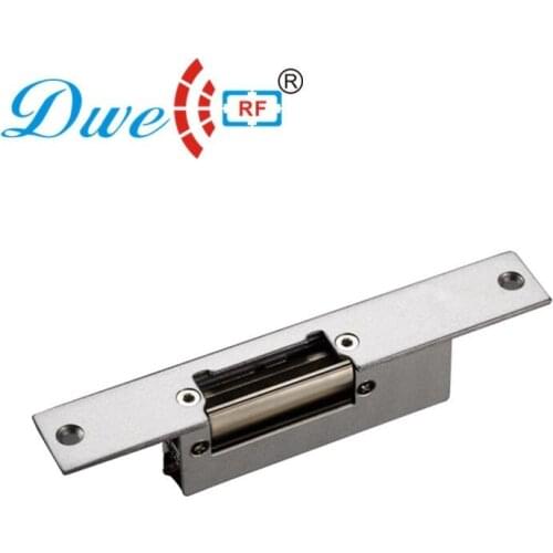 Free shipping rf security power off lock the door narrow rfid electric strike door lock 12v for door