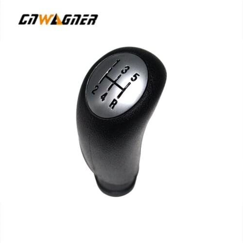 For ALFA ROMEO 147 156 (2000-2010) 735269771 Car Handle Manual Black Gear shift knob stick head ball 5 speed Car accessories